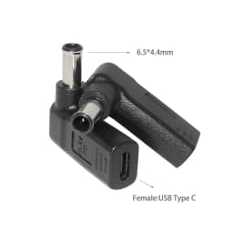 USB 3.1 Type C USB-C to DC Power Adapter PD Emulator Trigger Plug Connector Converter for Asus Hp Dell Acer Notebook Pc