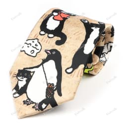 Vintage Art Oil Graffiti Print Tie Soft Touch New Design 8.5cm Imitation Silk Tie Casual Wedding Party Tie Gift Accessories