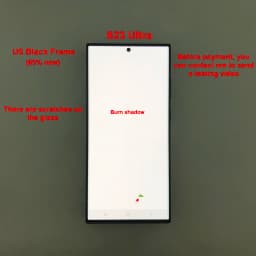 100% Testing for Samsung Galaxy S23 Ultra LCD S918E S918B/DS Display Touch Screen Digitizer Replacement with Defective Screen