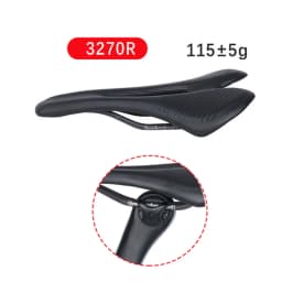 High Quality Carbon Fiber Saddle Mtb/ Road Carbon Cushion 115g Cycling Bicycle Seat 270 * 143mm