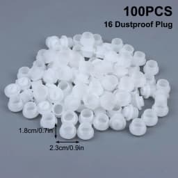 M12 M14 M16 M18 Injector Dust Cap for Common Rail System Flexible Fit for Auto Repair and Mechanics 100pcs