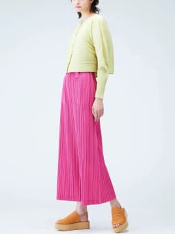 Miyake Pleated High Waisted Straight Loose Causal Pants
