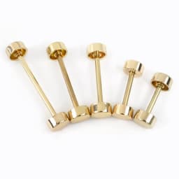10Pcs Deepeel Detachable Wheel Screw Buckle 15-40mm Metal Barbell Clasp HandBag Strap Handle DIY Luggage Hardware Accessories