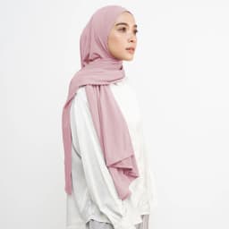 Newest Soft Cotton Jersey Double Loop Instant Hijab Muslim Headwrap Islamic Headscarf Scarf