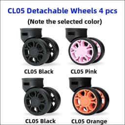 Universal Wheel Luggage Tool Box Wheel Bag Accessories Travel Suitcase Foot Wheel Luggage Carryon Spinner Wheel Removal