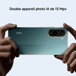 Xiaomi France POCO C81 Pro, immersive screen of 6,9 ", long battery life of meh, powerful octa-core processor, dual camera IA of 13 Mpx