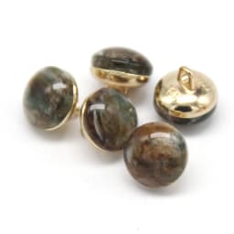 HENGC Round Light Cat Eyes Gold Metal Buttons For Clothing Garment Decorative Vintage Coat Buttons Sewing Accessories Wholesale