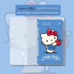 Knibor A7 Portable Pocket Grid Notebook Kinbor Mini Planners Hand Journal Kawaii Small Notepad Travel Diary Student Stationery