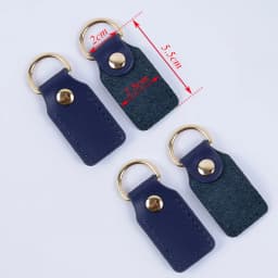 Hand Sewn Genuine Leather DIY Square Head Bag Pieces Replacement Strap Connectors Bag Buckle Accessories