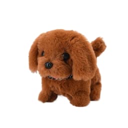 Plush Electric Dog Walking Realistic Electronic Pet Soft Stuffed Simulation Puppy Gift For Adults Indoor Interactive Toy