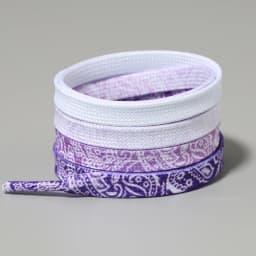 Flat Creative Trendy Gradient Shoelace Cashew Flower Rope Shoelaces Macaron Sneakers Shoe Laces ins Small White Shoes