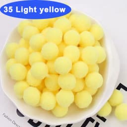 30-300Pcs Soft Pom Poms Fluffy Balls Pompon Mixed 40Colors Pompom Fur Ball for Kids DIY Craft Wedding Decor 8/10/15/20/25/30mm