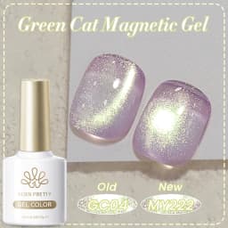 BORN PRETTY 10ml Auroras Glitter Cat Magnetic Gel Nail Polish Jelly Glass Bead Semi Permanent Soak Off UV LED Varnish Manicure