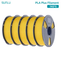 SUNLU 5KG PLAPLUS Filament 1.75MM Neatly Arranged No Knots No Bubble Eco-Friendly Non-Toxic Odorless Bright Color Good Toughness