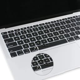 Keyboard Cover For MacBook Air 13 inch 2022 2021 2020 Release A2337 M1 A2179 with Touch ID Waterproof Protective Silicone Skin