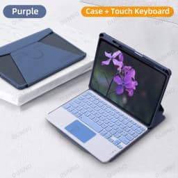 Magnetic Keyboard Case For iPad Pro 11 Air 4/5 10.9 10th 10.5 10.2 9/8/7th Generation Transparent Cover With Keyboard Mouse