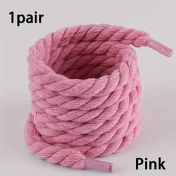 Handmade Braided Shoelaces - Durable and Thick Canvas Shoe Accessories for Lightweight Footwear