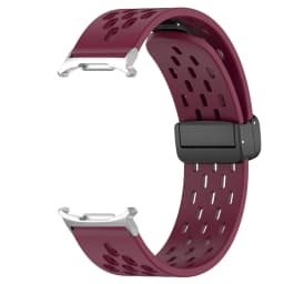 Magnetic Loop For Samsung Watch 7 ultra band 47mm Accessories sport Silicone belt bracelet correa Galaxy Watch Ultra Strap 47 mm