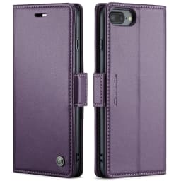 CaseMe Wallet Case for iPhone XS Max XR 8/7/6 Plus SE 2022 Magnetic Credit Card Holder Premium PU Leather Flip Case Cover