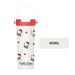 X&W Hello Kitty Theme Insulated Cup 316 Stainless Steel Girl Cute Straw Cups Portable Outdoor Travel Vaccum Flask Perfect Gift