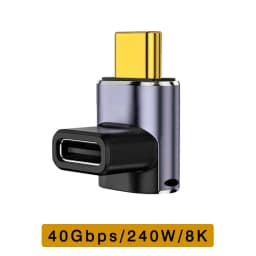 UGOURD USB4 Adapter USB C To USB C Thunderbolt 3/4 40Gbps OTG Extension Cable Adapter Type C Male To Female Converter For Laptop