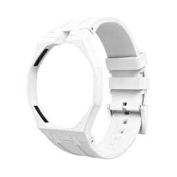 Modification Kit Aluminum Metal Case+Silicone Strap for Swatch X AP Royal Pop Pocket Watch Changer To Wristwatch Accessories