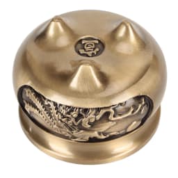 Brass Incense Burner Retro Nostalgia Rustproof Decorative Metal Incense Burner Holder with Incense Stick Holder Base