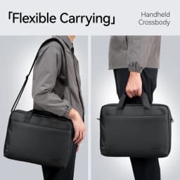 MARK RYDEN Oxford Laptop Briefcase 15.6'' Water Resistant Crossbody Tote Bag for Office Commute