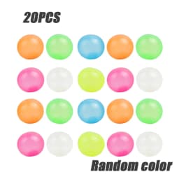 Luminous Wall Target Ball Sucker Sticky Decompression Toy Squeeze Ball Colorful TPR Stress Relief Balls Random Color