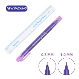 1Pcs Surgical Skin Marker Pen Ear Nose Piercing Facial Beauty Eyebrows Tatoo Eyelash Grafting Makeup Tool Waterproof Blue White