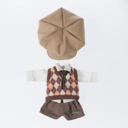 Ob11 Doll British Style Vest Set Doll School Uniform Doll Peaked Cap Accessories For Ymy, Nendoroids P9, 1/12 Bjd, Gsc, Molly