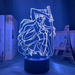 3d Lamp Anime Future Diary Yuno Gasai for Bedroom Decor Night Light Kids Birthday Gift Manga Future Diary Room Led Light Bedside
