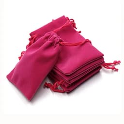 Soft Velvet Pouches Drawstrings for Jewelry Gift Packaging Pack of 100 Pouch Bags for Party Wedding Favors Supplies Black Blue