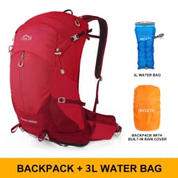 Hiking Backpack, Waterproof Hiking Daypack with Rain Cover, Lightweight Travel Camping Backpack for Men Women