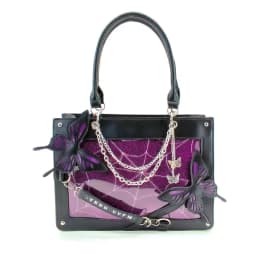 Labyrinth Butterfly Spider Web Letter Chain Handbags DIY Transparent Ita Bag Y2K Lolita Gothic Tote Vintage Fashion Shoulder Bag