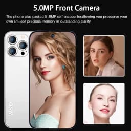 W&O X200 4G Global Version Smartphones Android 10 6.53'' 4GB RAM+64GB ROM Dual SIM 4800mAh 13MP Camera 128GB TF Mobile Phone
