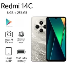 2026 New REDMI 14C Smartphone: Features a 5160mAh High-Capacity Battery, a 120Hz Display, and a 50MP + 13MP Dual-Camera Setup