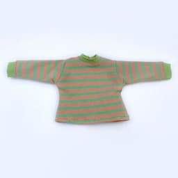 1/ 6 Bjd Doll Clothes Doll Stripe Long Sleeve T-Shirt Overalls Denim Shorts Suits For 1/6, Yosd, 30cm Sd Doll Accessories Toy
