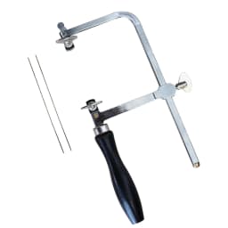 U-Shape Jewelers Saw with 2 Blades - Precision Hacksaw Tool Set for DIY Jewelry Making & Metal Crafting