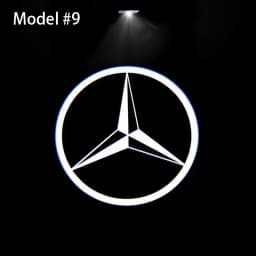 2Pcs Led Car Door Welcome Light Logo Projector For Mercedes Benz W177 W213 W246 GLB GLC GLA GLS GLE1 W212 W205 AMG ML W176 W166