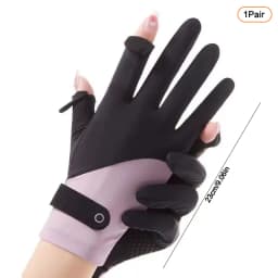 Sunscreen Stretch Women Anti UV Mid-long Breathable Glove For Spring Summer Thin Gloves