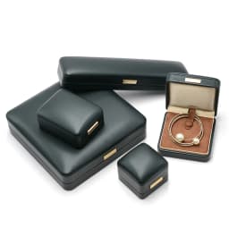 High Quality PU Leather Jewelry Gift Box Luxury Organizer for Rings Earrings Necklaces Pendants Bracelets