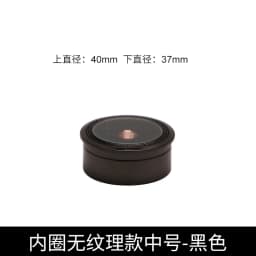 Jewelry Storage Box Gemstone Box Metal Plating Transparent Round Rotating Surface Bare Stone Color Diamond Display Box