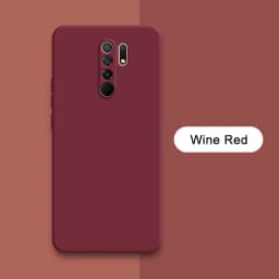 Original Square Liquid Silicone Case for Xiaomi Redmi 9 9A 9i 9T Power Camera Protective Cute Phone Back Cover Redmi9 T Fundas