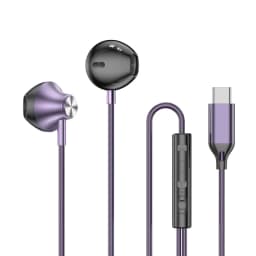 Wired Headphones For ios Android In Ear Earphones HiFi Surround Sound USB Type C Music Gaming Earplugs For iPhone 17 Pro Samsung