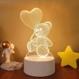 3D LED Lamp Creative 3D LED Night Lights Novelty Illusion Night Lamp 3D Illusion Table Lamp For Home Christmas Decorative Light