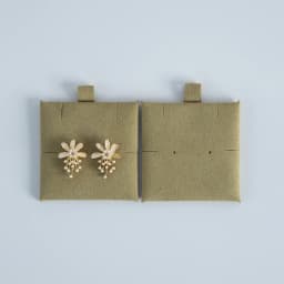 5pcs Microfiber Suede 6x6cm Jewelry Packaging Display Pads Can Personalised Earrings Necklace Bracelets Jewellery Insert Cards