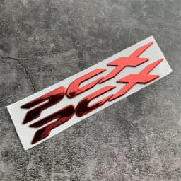 3D Motorcycle Stickers Pcx Emblem Badge Logo Decals Tank Scooter Tail for Honda Pcx PCX150 125 PCX125 Motorcycle Accessories