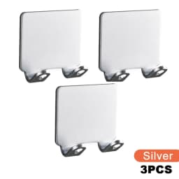 Bathroom Stainless Steel Razor Holder Storage Hook Wall Men Shaving Shaver Shelf Punch-Free Razor Rack Bathroom Accessories