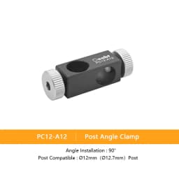 PC12 Series Ø12mm Post Angle Clamp 1/2 Inch Support Rod Assembly Accessories Cage Rod Optical Column
